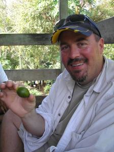 Me with a green betel nut