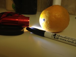 All you need to teach Astronomy Lesson No. 1. The Earth spins and revolves around the sun.