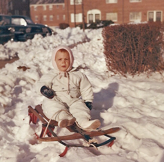 ...not enjoying a DC snowfall at all!  I later learned to enjoy the snow.