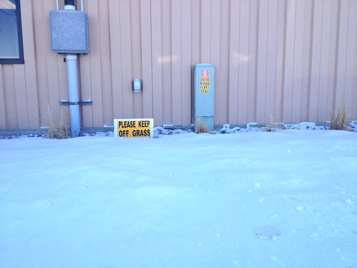 Outside of Casper Wyoming