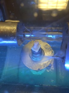 Tooth nearly finished.