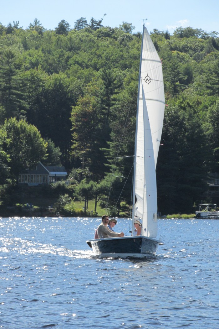 Sailboats have right of way, so it takes careful boating skills to avoid them!  Not every sailboat captain is experienced.