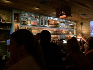 Some of the selection of tequilas