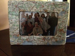 Visit friends for a wedding reception in New Hampshire.  Included in the photo are 2DG bloggers Kitty, Jeff Wagg, kochanski, and myself.