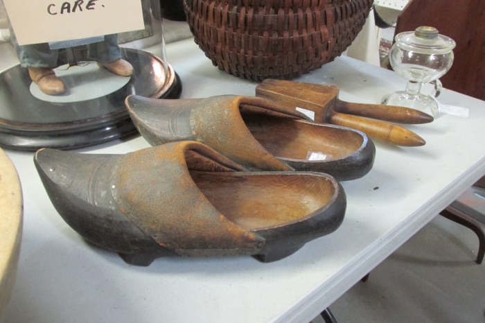 real wooden shoes